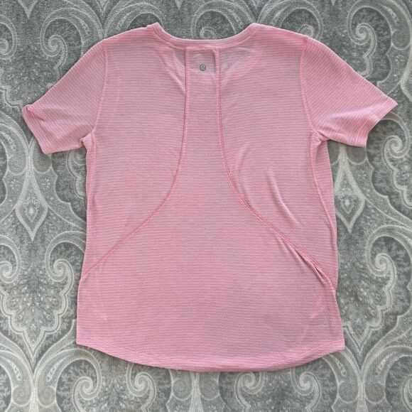 Womens Lululemon Long Distance Short Sleeve - Picture 4 of 6